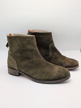 Boden Kingham Suede Ankle Boots Booties